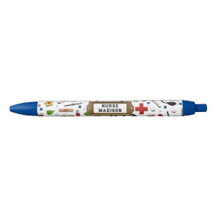 Bolígrafo De Tinta Azul Enfermera personalizada