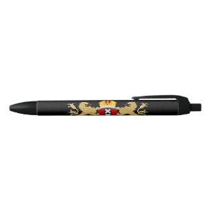 Bolígrafo De Tinta Azul Escudo de Amsterdam