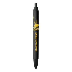 Bolígrafo De Tinta Azul Grúa de construcción