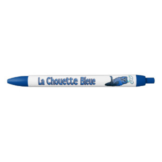Bolígrafo De Tinta Azul La Chouette Bleue Cafe