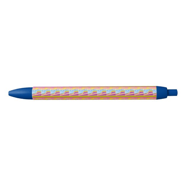 Bolígrafo De Tinta Azul Lámpara de yate (Anverso)