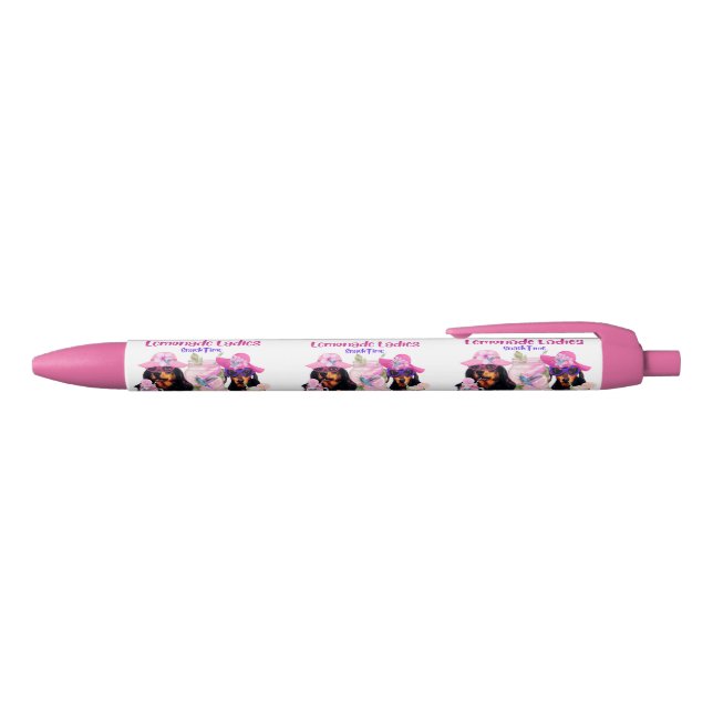 Bolígrafo De Tinta Azul Lemonade Ladies Writing Pen (Parte superior)