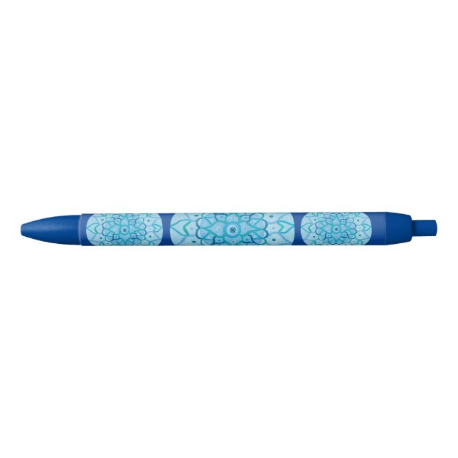 Bolígrafo De Tinta Azul Mandala Pen (Anverso)