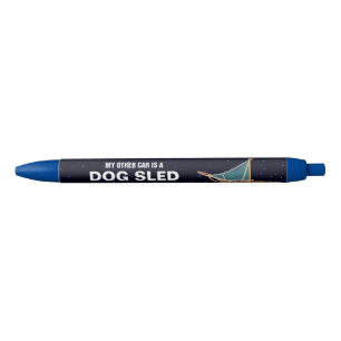Bolígrafo De Tinta Azul Mi Otro Coche Es Un Perro.