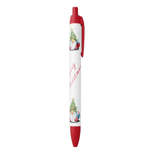 Bolígrafo De Tinta Azul Navidades Pen Gift Gnome con regalos (Parte inferior (Vertical))