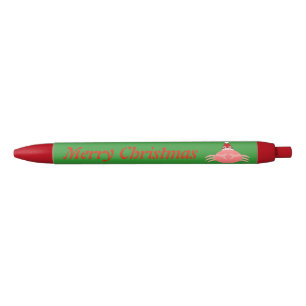 Bolígrafo De Tinta Azul Navidades Personalizado de cangrejo Pen