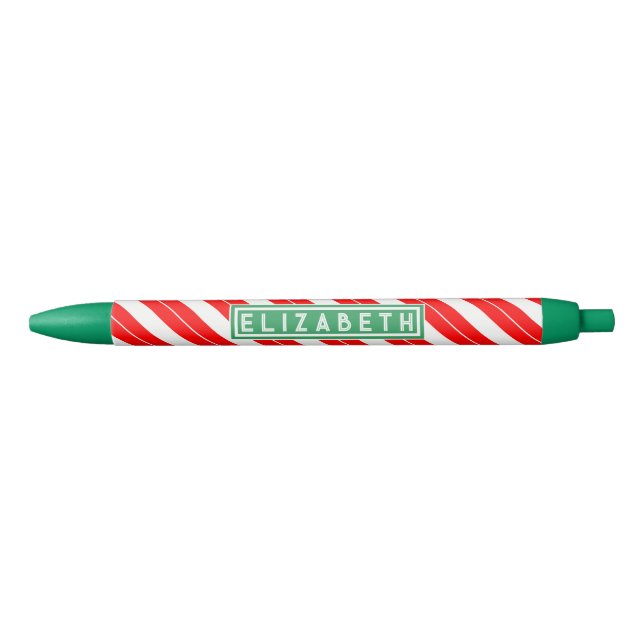 Bolígrafo De Tinta Azul Navidades personalizados Regalo de vacaciones Plum (Anverso)