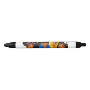 Bolígrafo De Tinta Azul Niños rezando