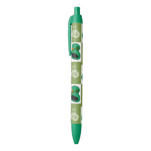 Bolígrafo De Tinta Azul Pen Office and School Pen St. Patrick's Hearts Gor