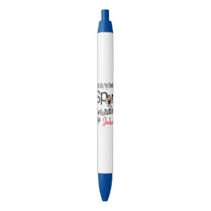 Bolígrafo De Tinta Azul Pen Office and School Pen Wrestling Sports