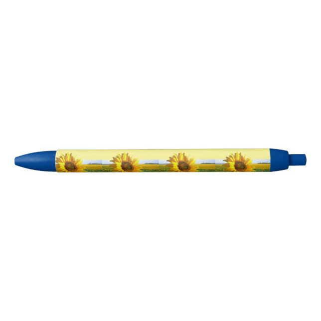 Bolígrafo De Tinta Azul Pen Sunflower (Anverso)