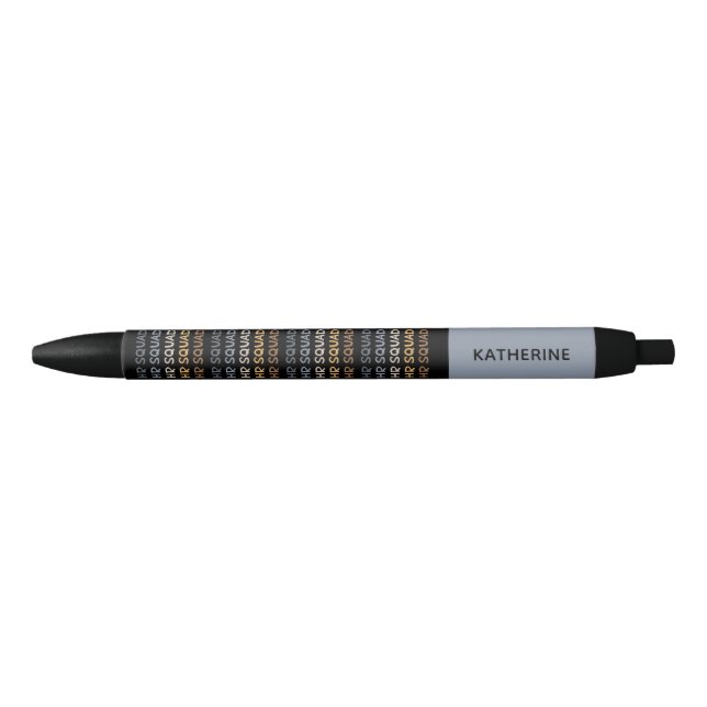 Bolígrafo De Tinta Azul Personalizado de Recursos Humanos Squad: regalos d (Anverso)