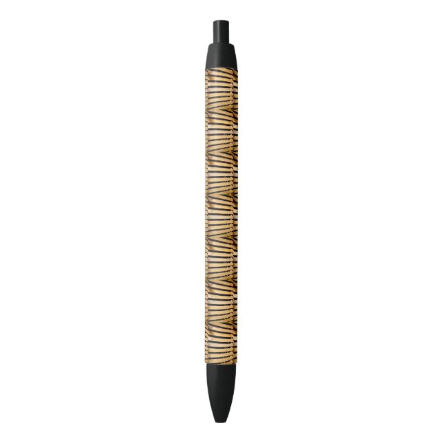 Bolígrafo De Tinta Azul Posts de la valla de madera, (Frente vertical)