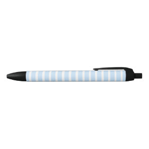 Bolígrafo De Tinta Azul Rayas Azules Claras Finas