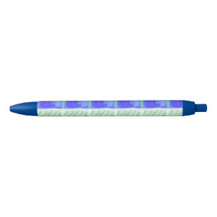 Bolígrafo De Tinta Azul Resumen Náutico Moderno