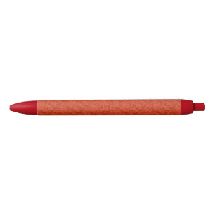 Bolígrafo De Tinta Azul Rojo Caprichoso Abstracto Geométrico