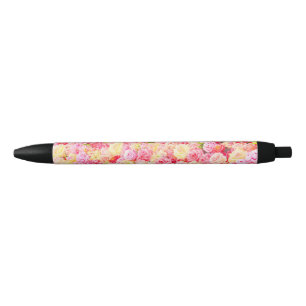 Bolígrafo De Tinta Azul Rosa