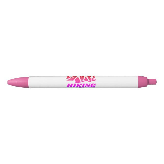 Bolígrafo De Tinta Azul Senderismo o senderismo (Anverso)