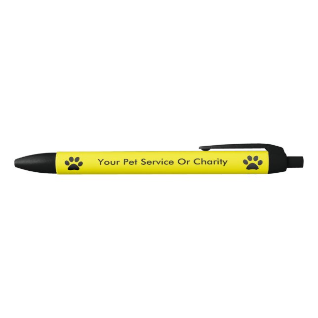 Bolígrafo De Tinta Azul Servicio de mascota Promoción simple (Parte superior)
