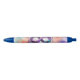 Bolígrafo De Tinta Azul Símbolo de neurodiversidad ADHD Autismo Neurospicy