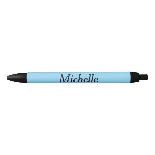 Bolígrafo De Tinta Azul Template, ready to personalize pen (Anverso)