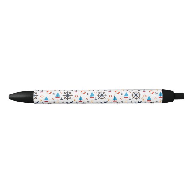 Bolígrafo De Tinta Azul Thunder_Cove de tema náutico (Anverso)