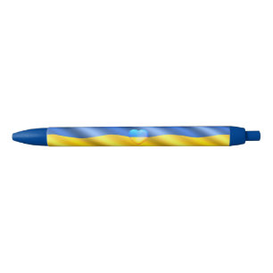 Bolígrafo De Tinta Azul Ucrania fuerte - Bandera ucraniana - Victoria de l