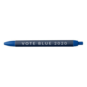 Bolígrafo De Tinta Azul Voto azul 2020 Fiesta democrático promocional simp