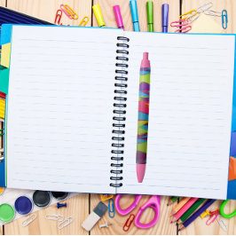 Bolígrafo De Tinta Azul Zigzag Dyes