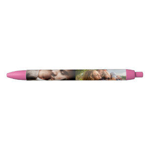 Bolígrafo De Tinta Negra 2 Personalizado fotográfico personalizado