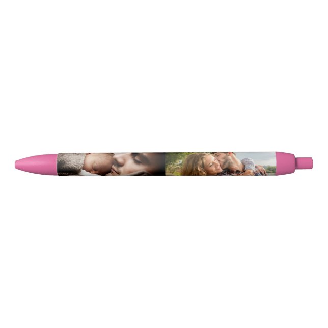 Bolígrafo De Tinta Negra 2 Personalizado fotográfico personalizado (Anverso)