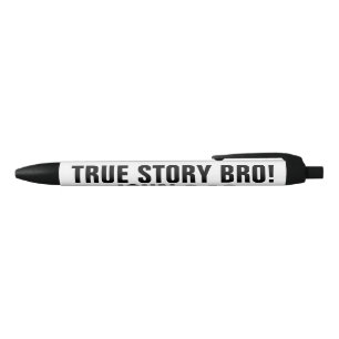 Bolígrafo De Tinta Negra 3:16 verdadero de Bro Juan de la historia