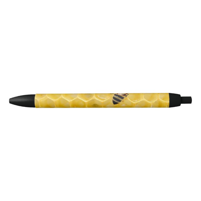 Bolígrafo De Tinta Negra abeja y abeja (Anverso)