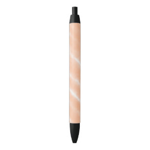 Bolígrafo De Tinta Negra Abstract Peach Fuzz Watercolor Pattern Bold Modern