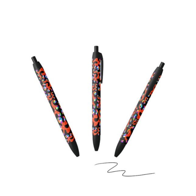Bolígrafo De Tinta Negra Abstrato (Subido por el creador)