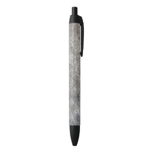 Bolígrafo De Tinta Negra Acera gris resistida del cemento