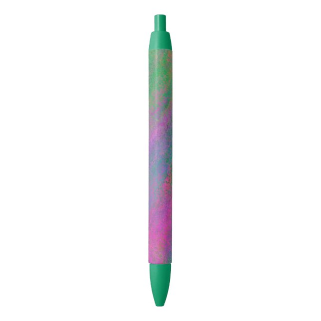 Bolígrafo De Tinta Negra Acuarela (Frente vertical)