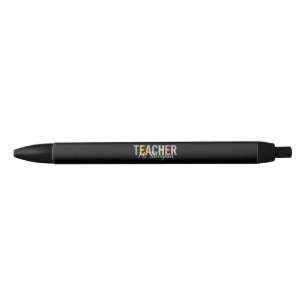 Bolígrafo De Tinta Negra Agradecimiento Personalizado al Maestro Regreso a 