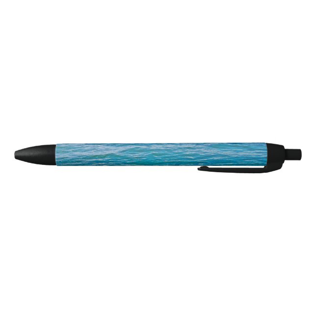 Bolígrafo De Tinta Negra Agua azul (Parte de abajo)