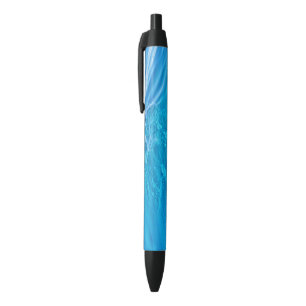 Bolígrafo De Tinta Negra Agua azul fría