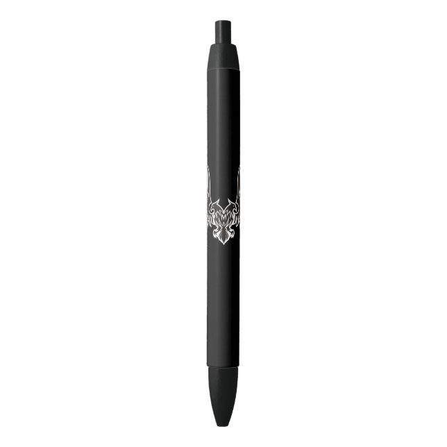 Bolígrafo De Tinta Negra Águila con dos cabezas (Frente vertical)