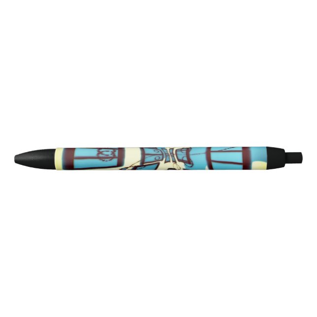 Bolígrafo De Tinta Negra Ajustar la pantalla (Anverso)