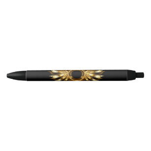 Bolígrafo De Tinta Negra alas de estilo steampunk