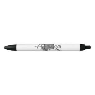Bolígrafo De Tinta Negra Alaska