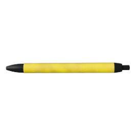 Bolígrafo De Tinta Negra Alegría Amarilla