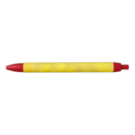 Bolígrafo De Tinta Negra Alegría Amarilla