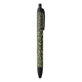 Bolígrafo De Tinta Negra "Alligator" Pen