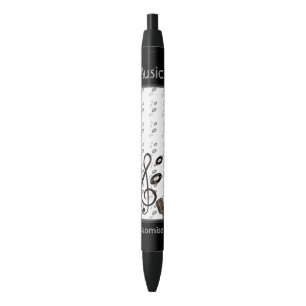 Bolígrafo De Tinta Negra Amante de la música