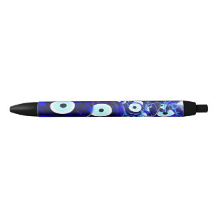 Bolígrafo De Tinta Negra Amullos Blue Evil Eye