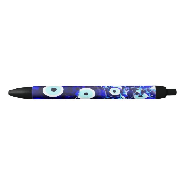 Bolígrafo De Tinta Negra Amullos Blue Evil Eye (Anverso)